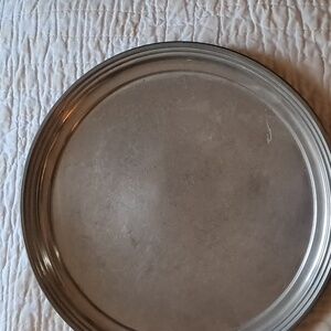 Metal serving tray